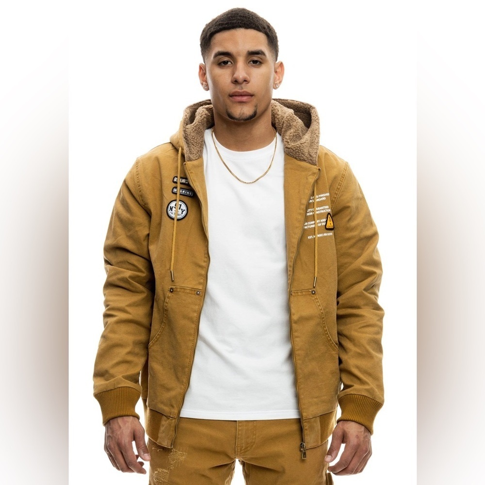 Sz Various smoke rise jacket zip up